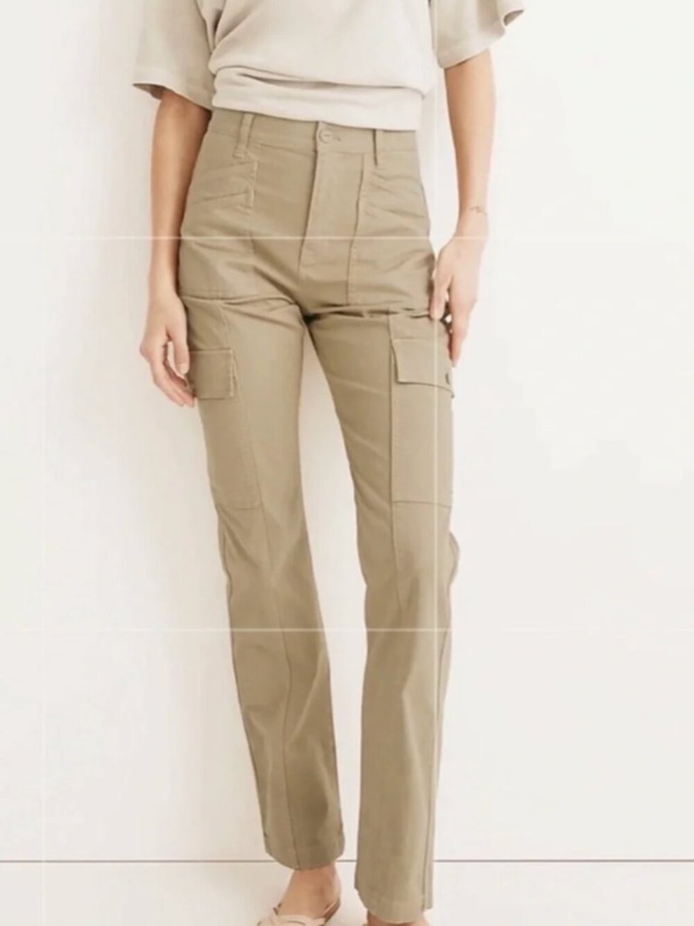 MADEWELL The 90's Straight Cargo Pant NN411 Size 29